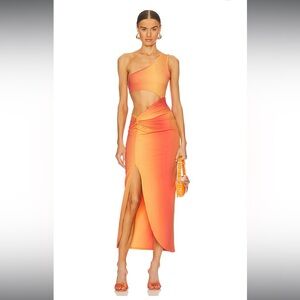 NWT OW COLLECTION Isabel Dress in Gradient Print